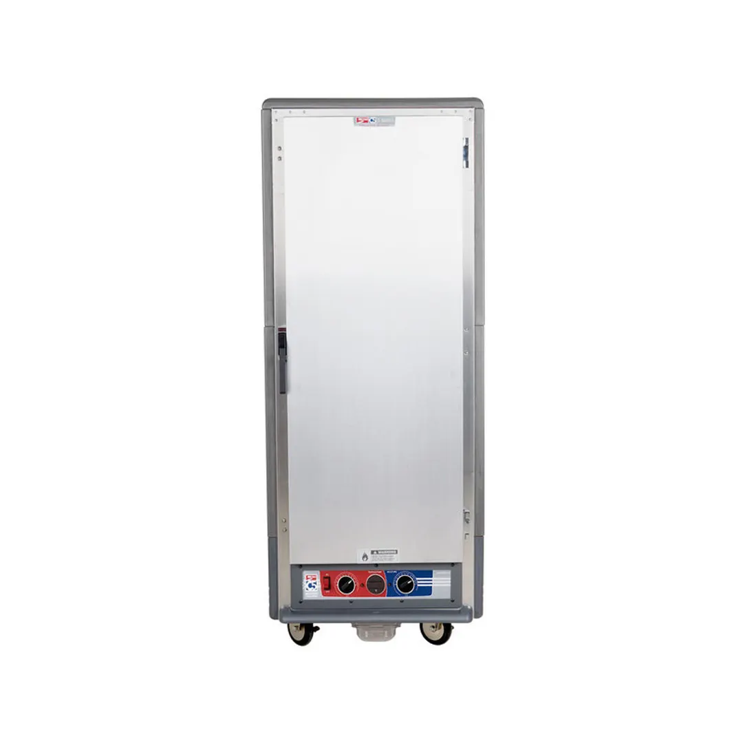 Metro C539-MFS-4-GY Full Height Moisture Heated Holding & Proofing Cabinet w/ Grey Insulatıon, Solid Door