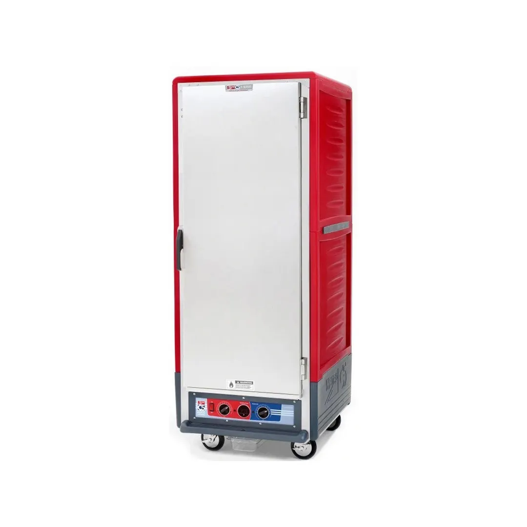 Metro C539-MFS-U Full Height Moisture Heated Holding & Proofing Cabinet w/ Red Insulatıon, Solid Door