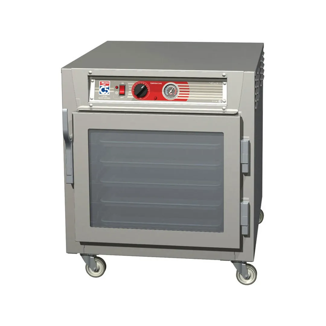 Metro C563L-SFC-L 1-Section Heated Holding Cabinet, "31-36"H, Clear Door, 120V