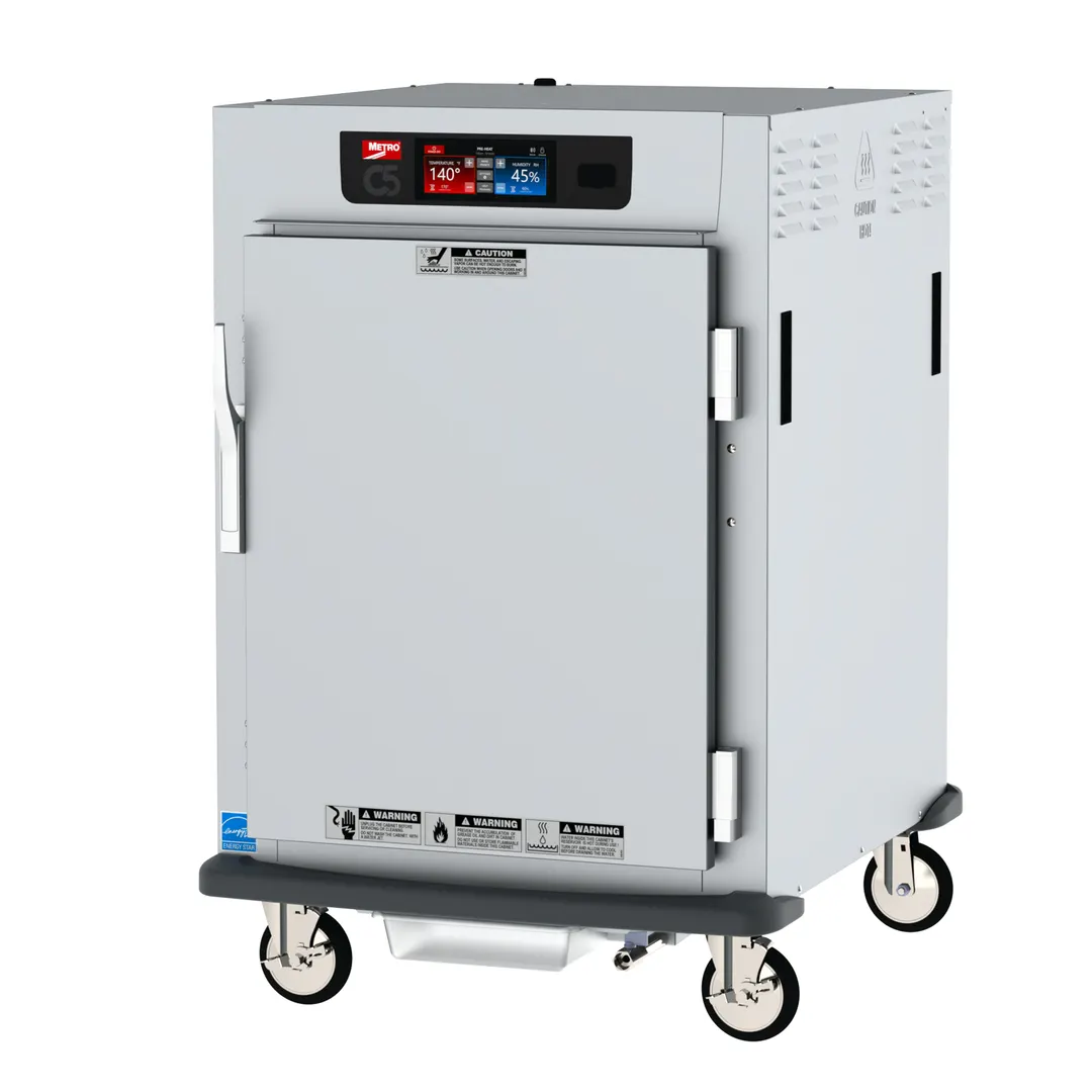 Metro C595L-SFS-L Half Height Controlled Humidity Heated Holding & Proofing Cabinet w/ 6.8" Touch-Screen Controls