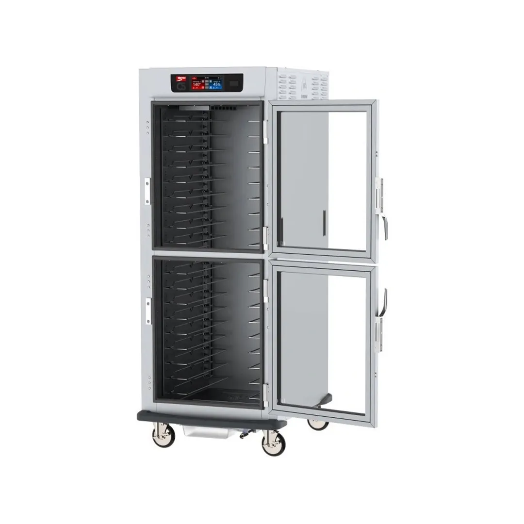 Metro C599-SDC-U Full Height Controlled Humidity Heated Holding & Proofing Cabinet, Dutch Clear Door