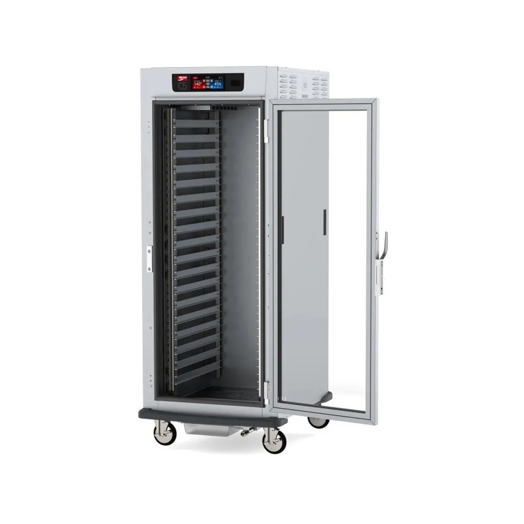 Metro C599-SFC-L Full Height Controlled Humidity Heated Holding & Proofing Cabinet, Clear Door