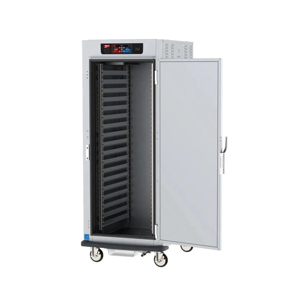 Metro C599-SFS-L Full Height Controlled Humidity Heated Holding & Proofing Cabinet, Solid Door