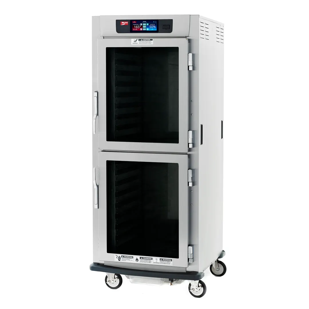 Metro C599L-SDC-L Full Height Controlled Humidity Heated Holding & Proofing Cabinet, Dutch Clear Door