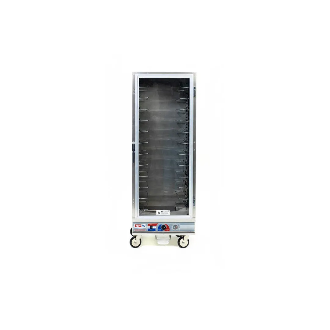 Metro C5E9-CFC-U Full Height Non-Insulated Heated Holding & Proofing Cabinet, Clear Door