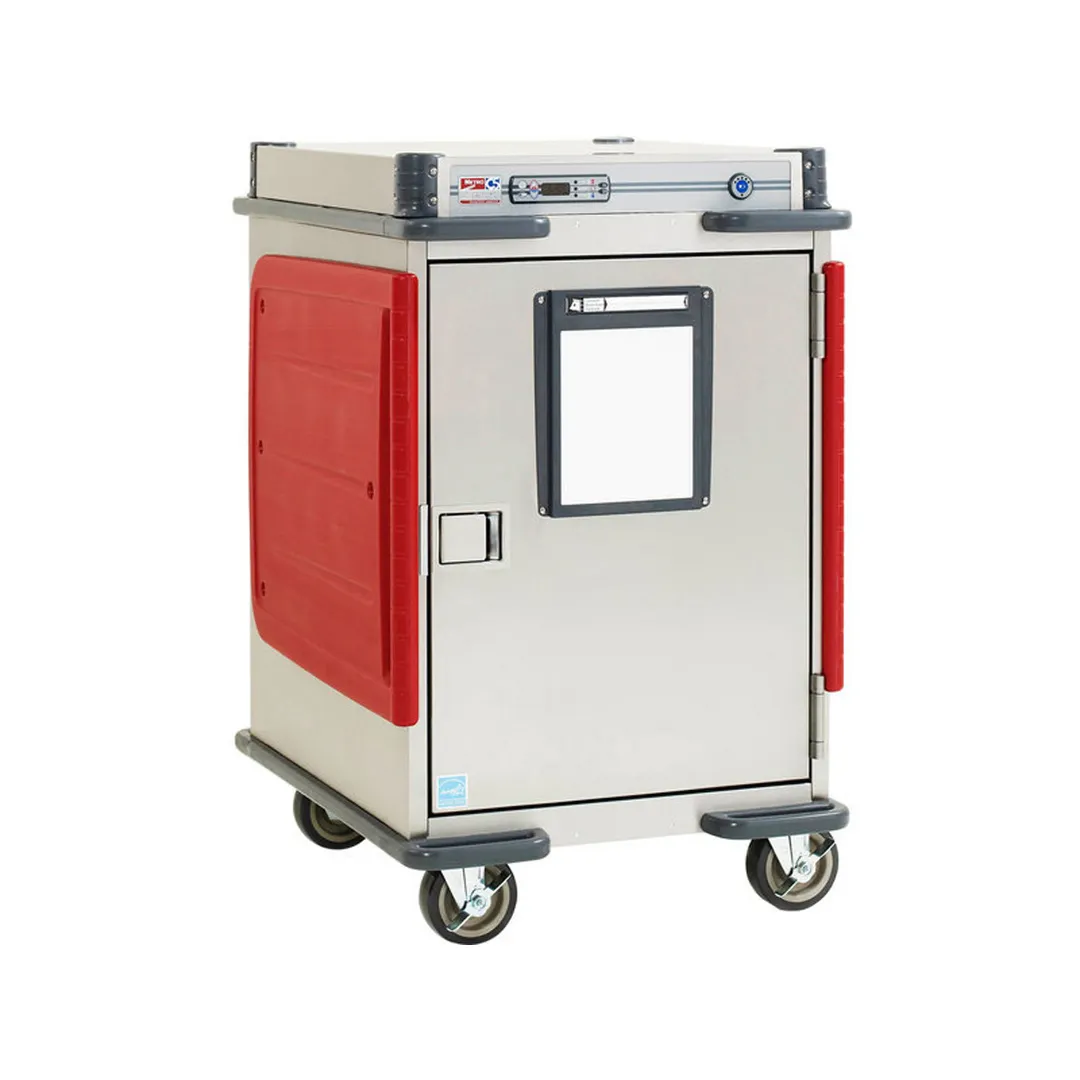 Metro C5T5-DSF "Half Height" 1-Door Solid Heated Holding Cabinet, 18 GN 1/1, 1400W, Stainless Steel