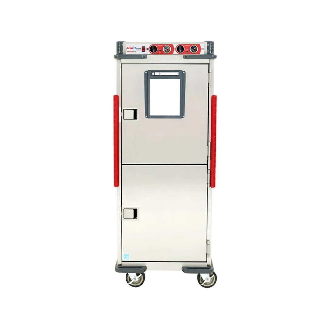 Metro C5T9D-ASL Full Height 2-Door Dutch Door Heated Holding Cabinet, Stainless Steel, 1400W