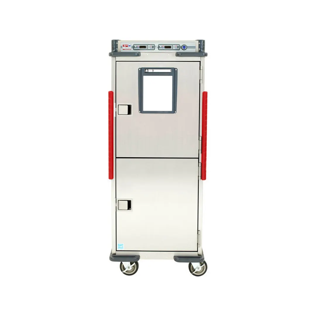 Metro C5T9D-DSF Full Height 2-Door Dutch Door Heated Holding Cabinet, 73"-78"H, 32 GN 1/1 Pans, 1400W, 120V