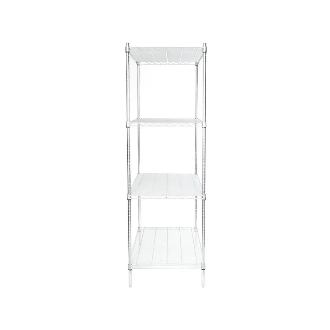 Metro EZ2448NC-4 Super Erecta 4-Shelf Wire Shelving Convenience Pak, Chrome - 24" x 48" x 74"