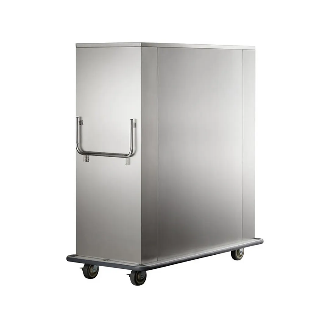 Metro MBQ-200D-QH 2-Door Heated Banquet Cabinet, 200 Plate Capacity, Stainless Steel, 1650W