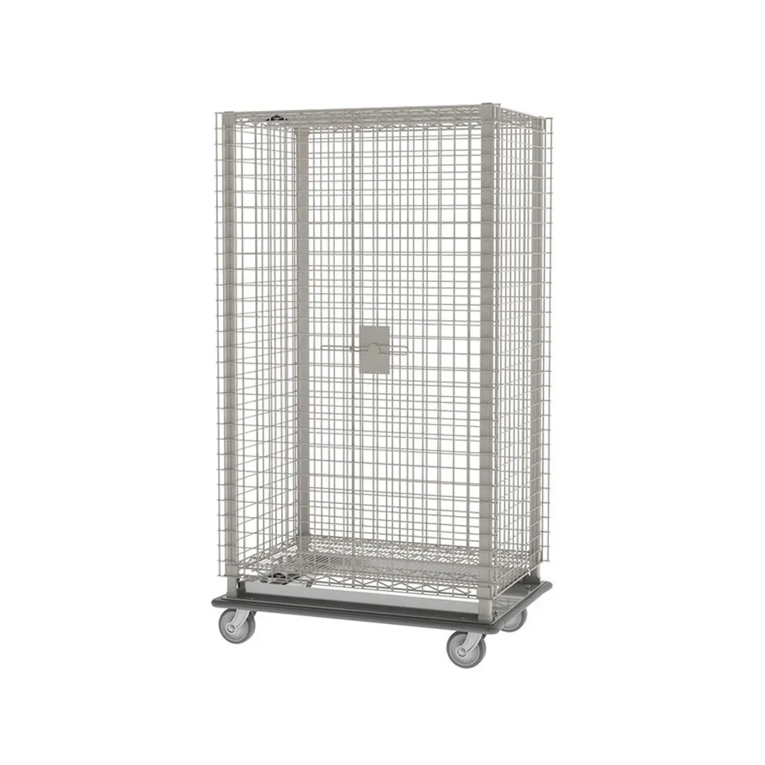 Metro MQSEC55LE MetroMax Q Heavy Duty Mobile Security Shelving Unit, 28" x 51" x 69"