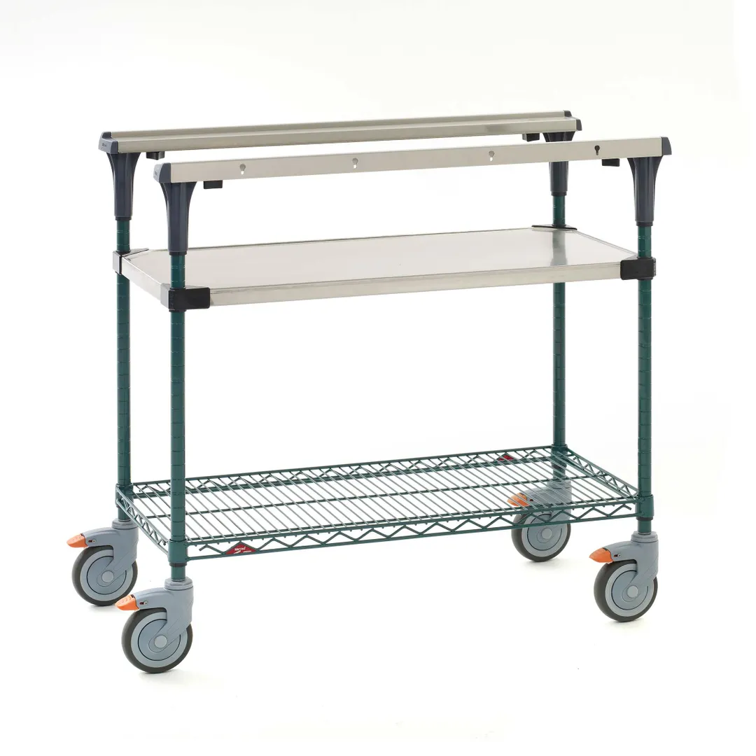 Metro MS1830-FSNK PrepMate® MultiStation w/ Solid Stainless Steel and MetroSeal 3 Wire Shelving
