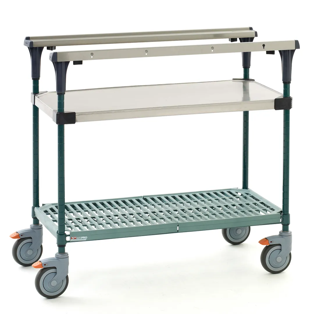 Metro MS1830-FSPR PrepMate® MultiStation w/ Solid Stainless Steel and SuperErecta Pro® Shelving