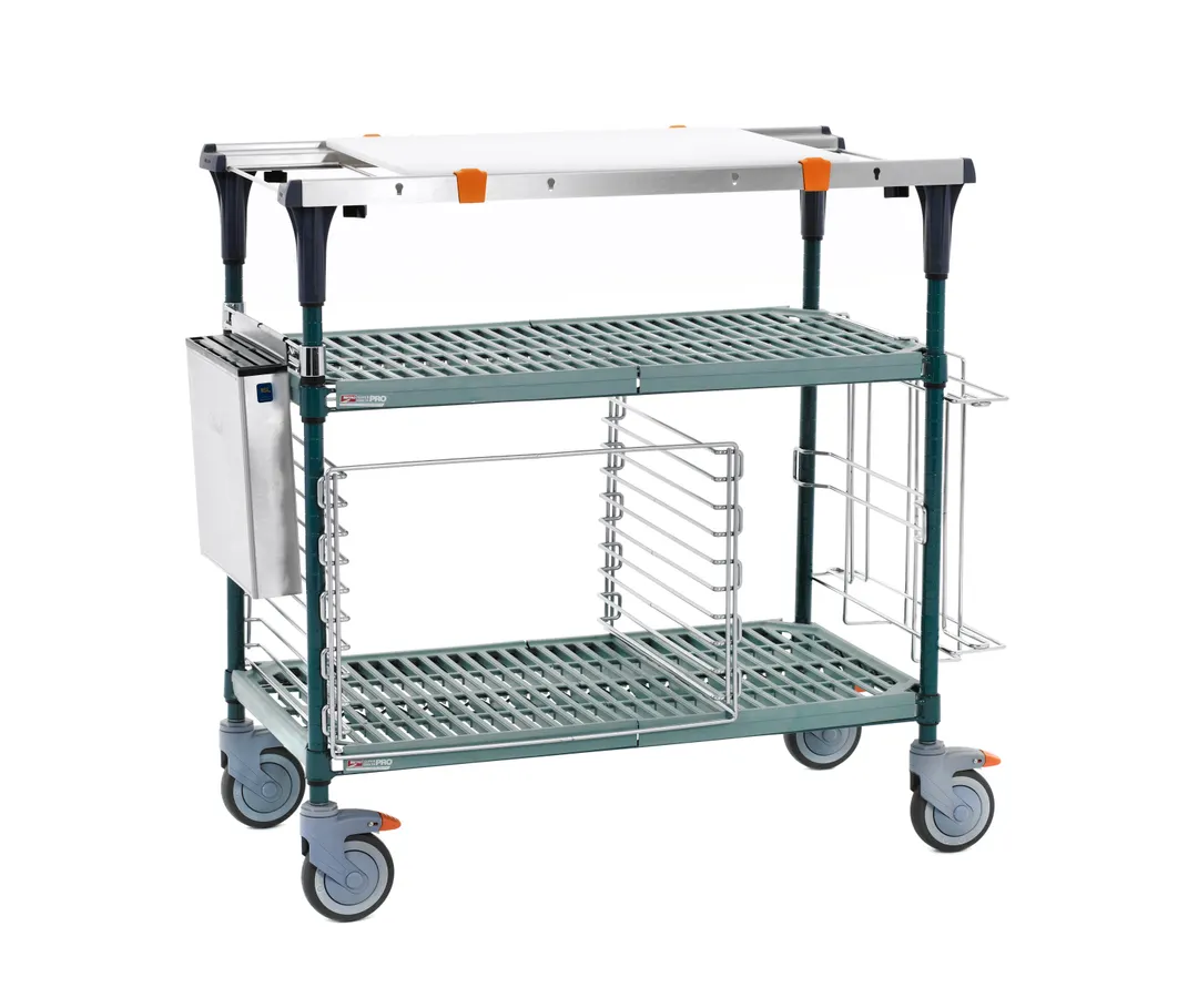 Metro MS1836-PRPR-PK2 PrepMate® MultiStation w/ Super Erecta Pro® Hybrid Mat Shelving