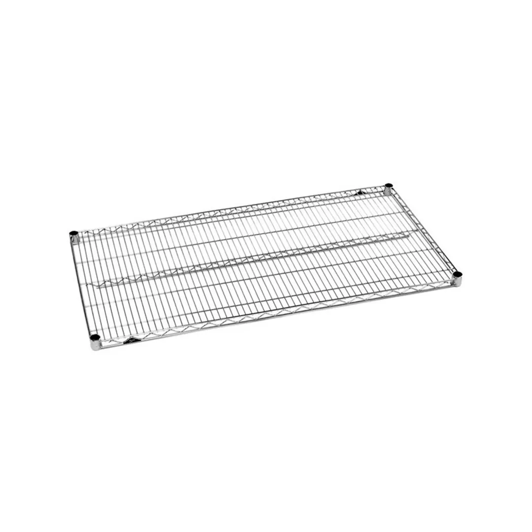 Metro N416C Super Erecta 4-Shelf Wire Shelving Stationary Starter Unit, Chrome - 21" x 24" x 63"