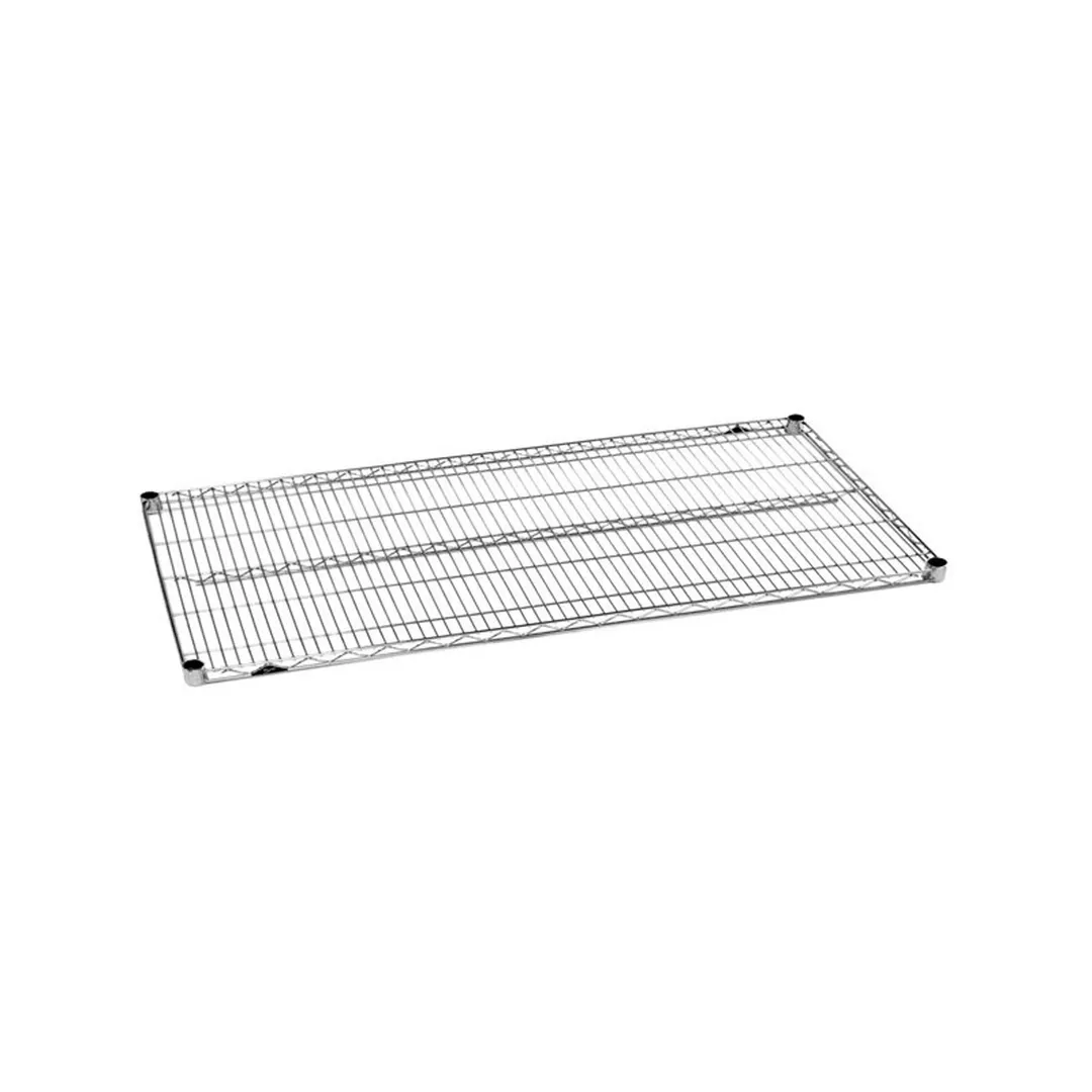 Metro N456C Super Erecta 4-Shelf Stationary Wire Shelving Starter Unit, Chrome - 21" x 48" x 63"