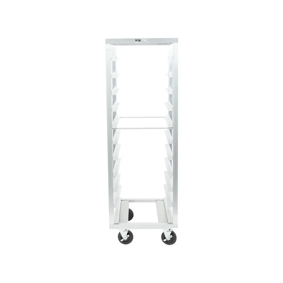 Metro RF23N 11 Pan Aluminum End Load Roll-In Refrigerator Pan Rack with 5" Slide Spacing