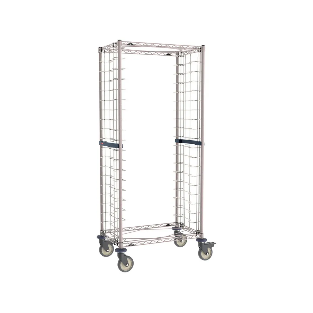 Metro RS3K4S 20 Pan Side Load Stainless Steel Metroseal Gray Wire Bun / Sheet Pan Rack