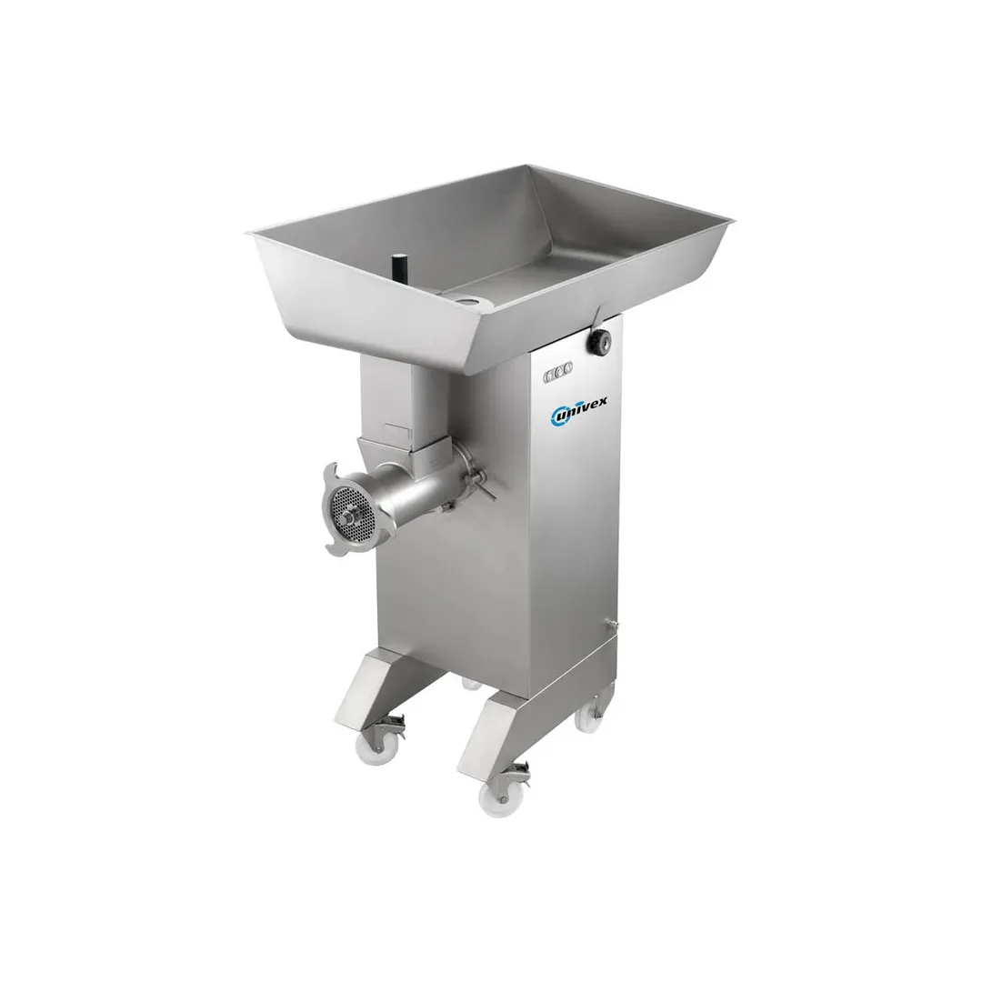 Univex MG42 Floor Electric Meat Grinder – 2866 lbs/hr, 7 HP Motor, 3/16" Stainless Steel Plate, X Self‑Sharpening Knife