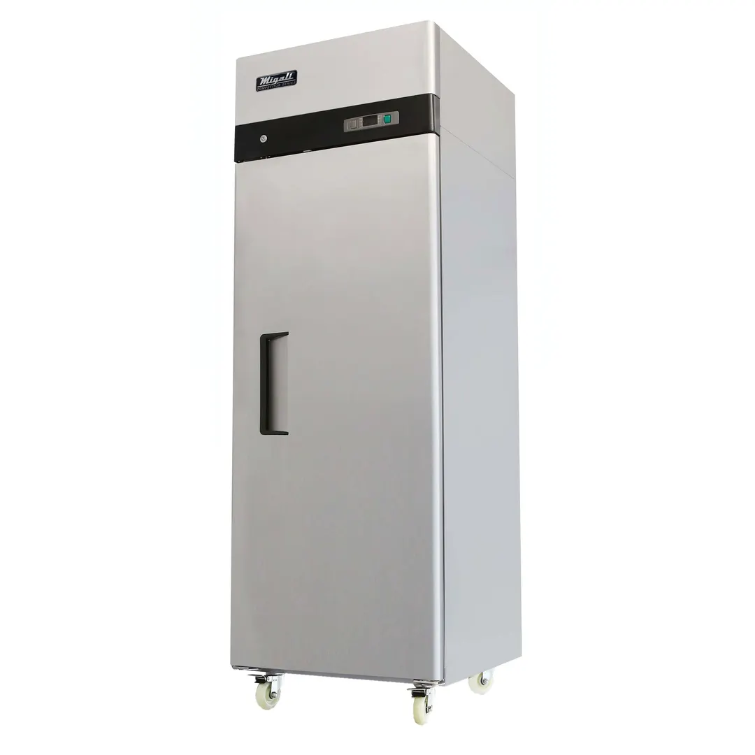 Migali C-1F-HC 28.7" 1-Solid Door Reach-In Freezer, Top Mounted, 21.4 cu. ft., Stainless Steel