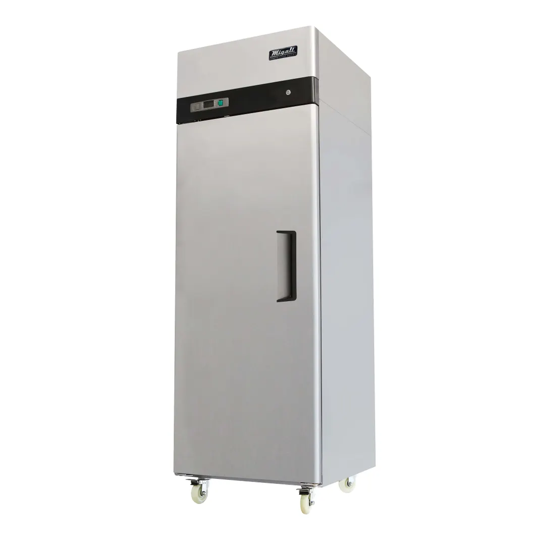 Migali C-1R-LHH-HC 28" 1-Section Reach-In Refrigerator w/ Solid Left Hinged Door, Top Mount, 21 cu. ft.