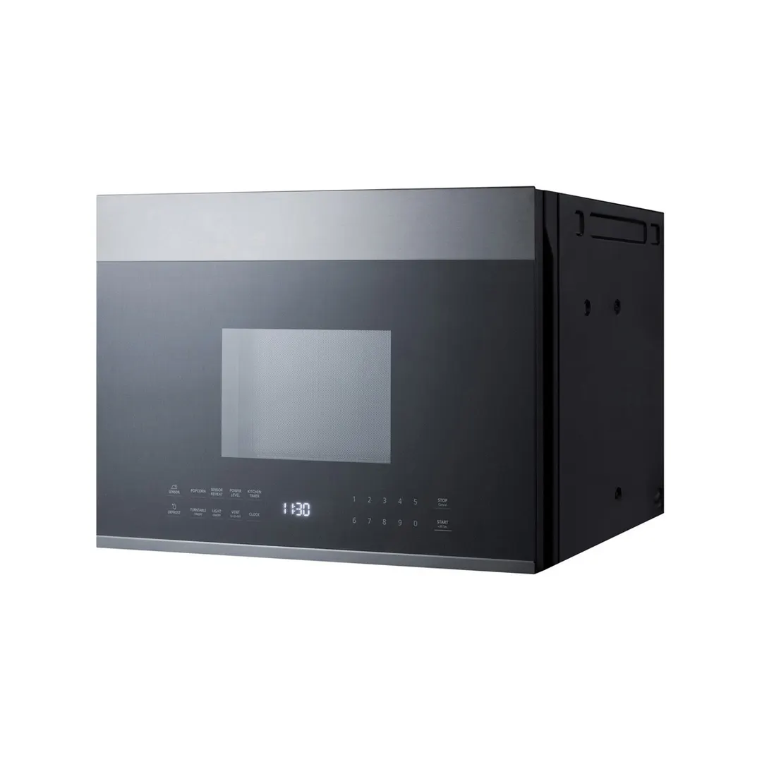 Summit MHOTR24SS 24" 1000 Watts Over-the-Range Microwave Oven, 1.34 cu. ft.