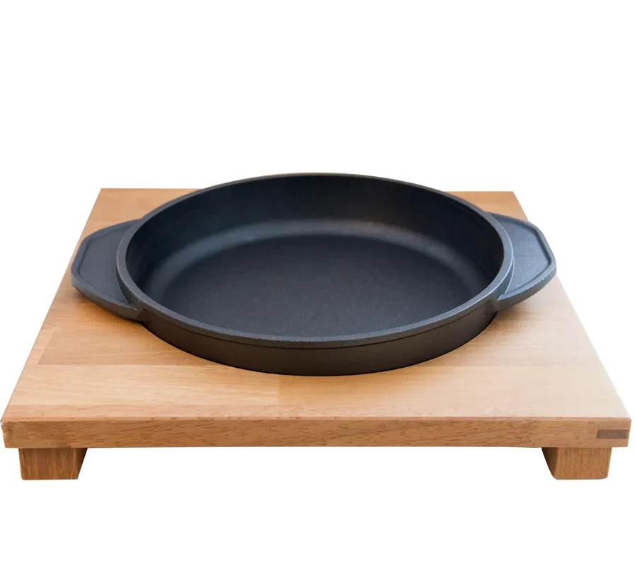 Mibrasa CWCS24 Casserole Dish Support, Iroko Wood