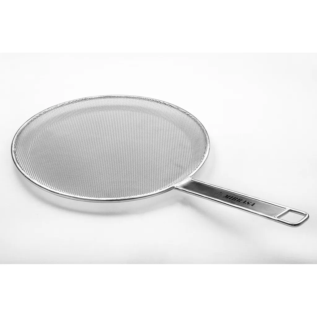 Mibrasa KSM28H6 Mesh Grill Pan – Ø11 X 2‑7/16" Grilling Pan, Commercial Kitchen BBQ Accessory