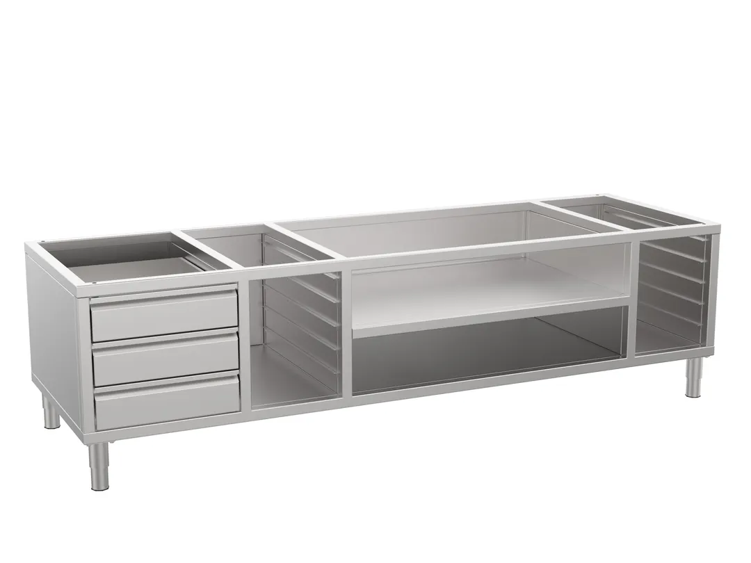 Mibrasa MCGMB252 Complete Stand Gmb252, Equipped with (3) Drawers