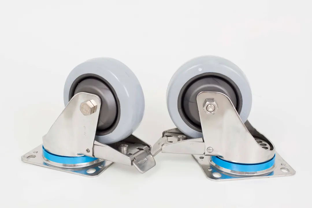 Mibrasa WINOXG Caster, swivel plate, stainless steel