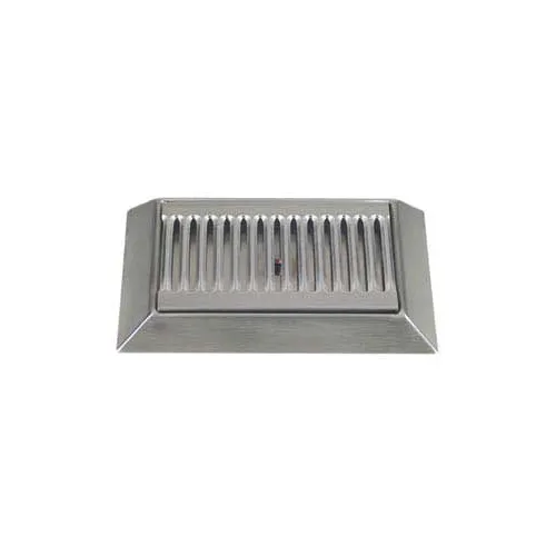 Micro Matic DP-420D Drip Tray Trough, Surface Mount, 9"W X 6-1/2"D, Bevel Edge
