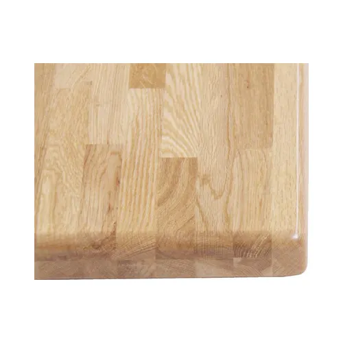 MKLD AMOT36R Round 36" Butcher Block Wood Table Top, 1-1/2" Thick