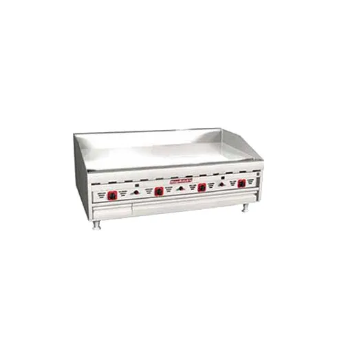 Magikitchn MKG-48-ST 48" Countertop Gas Griddle, Solid State Controls , 1" Steel Plate, 120.000 BTU