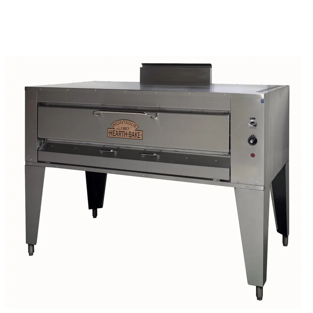 Montague Company 15P-1 81" Gas Single Deck Pizza  Oven