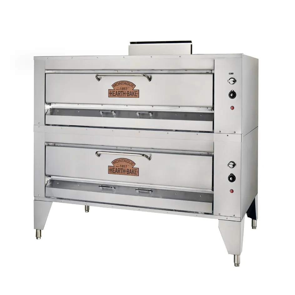Montague Company 23P-2 62" Gas Double Deck Pizza Oven