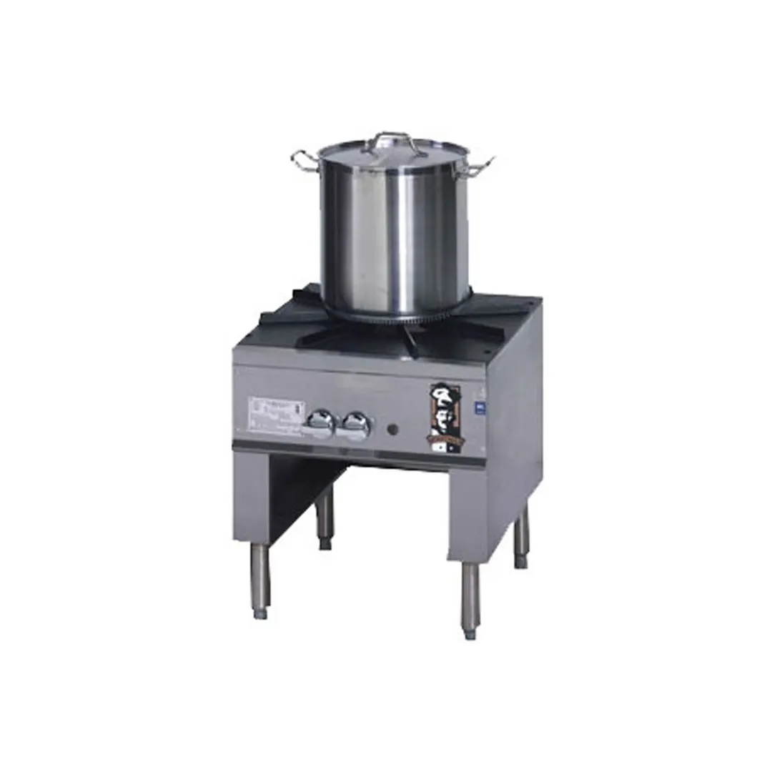 Montague Company SP2053 20" Gas Stock Pot Range w/ (1) Two Ring Burner, Manual Controls, 53.000 BTU 
