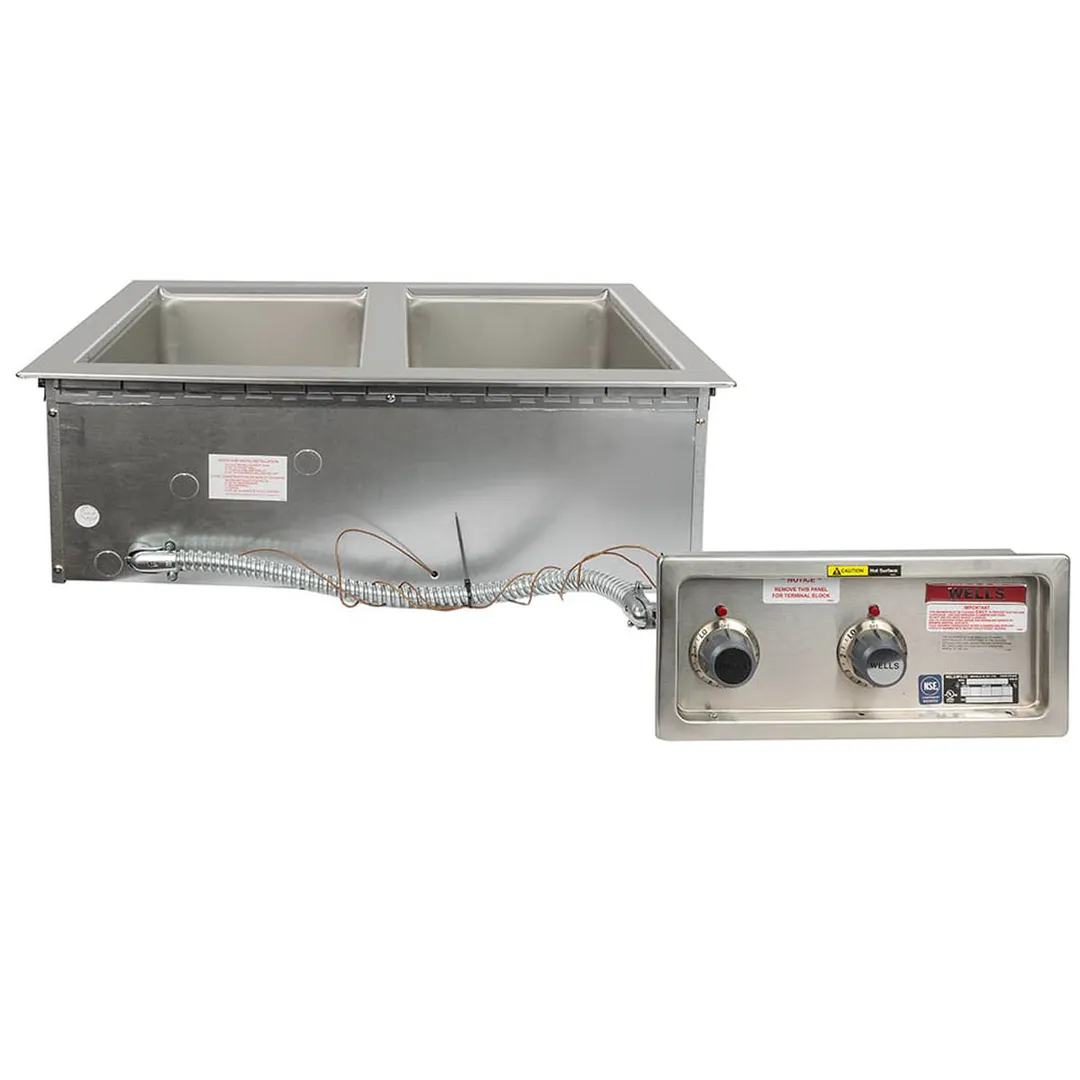 Wells MOD-200TDM Food Warmer, Top-Mount, Built-In, Electric