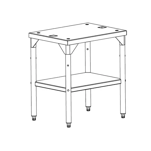 Market Forge 95-6060 Equipment Stand, 28" High