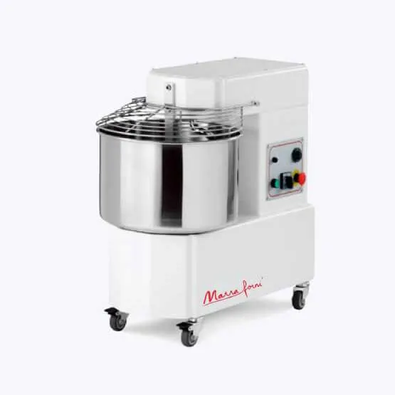 Marra Forni IM44M Spiral Dough Mixer with 53 qt Bowl, Single Speed, 2 hp