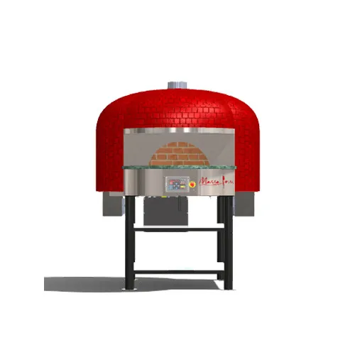 Marra Forni RT150G Neapolitan Gas Fired Pizza Oven w/ 59.05" Rotating Deck, 2 Turbo Burners