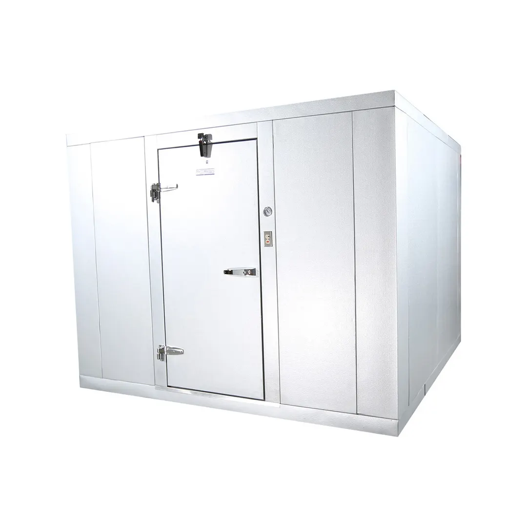 Mr.Winter MRW8X10CFRHHR-O 8' X 10' Outdoor Walk-In Cooler with Floor, Remote