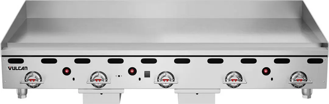 Vulcan MSA60 60" Countertop Gas Griddle, Snap-Action Thermostat, 24" Deep, 135.000 BTU