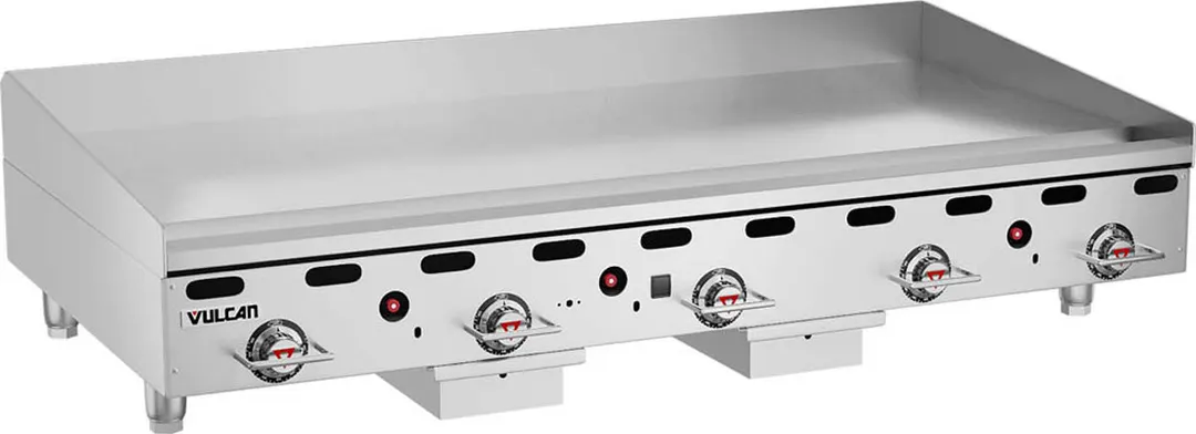 Vulcan MSA60 60" Countertop Gas Griddle, Snap-Action Thermostat, 24" Deep, 135.000 BTU