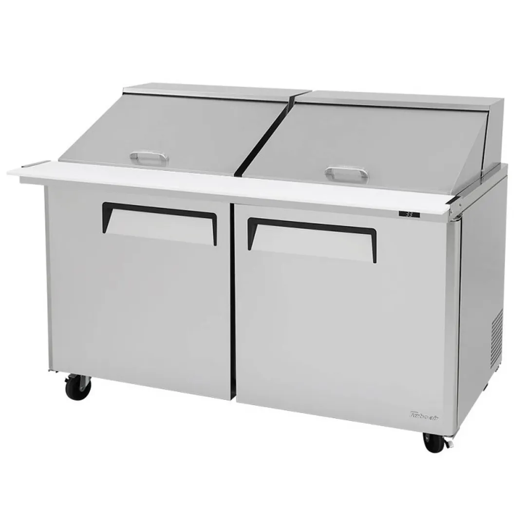 Turbo Air MST-60-24-N 60" Mega Top Sandwich/Salad Prep Table w/ 2 Doors, 24 Pans