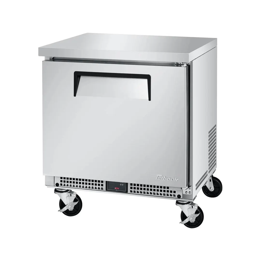 Turbo Air MUR-27S-N6 27" 1-Section Undercounter Refrigerator w/ 1 Door, 3.3 cu. ft.