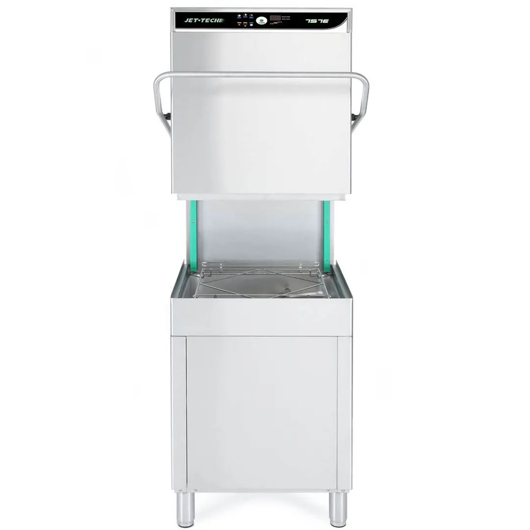 Jet-Tech 757-E 25" Door Type Dishwasher, High Temp with Booster - 60 Racks/Hr - 45 Gal/Hr