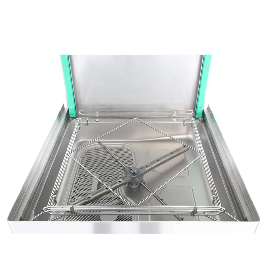 Jet-Tech 757-E 25" Door Type Dishwasher, High Temp with Booster - 60 Racks/Hr - 45 Gal/Hr