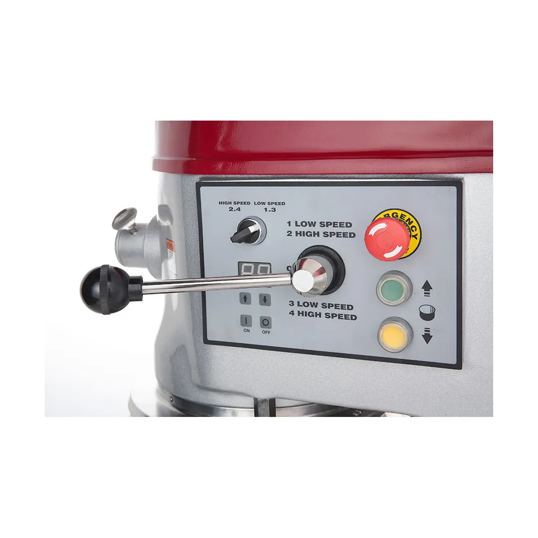 Axis AX-M80 Floor Model 80 qt Planetary Mixer with Timer, #12 HUB, 4-Speed, 4 hp
