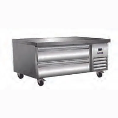 IKON ICBR-38 38" 2 Drawers Refrigerated Chef Base w/ Marine Edge, 5.1 cu. ft.