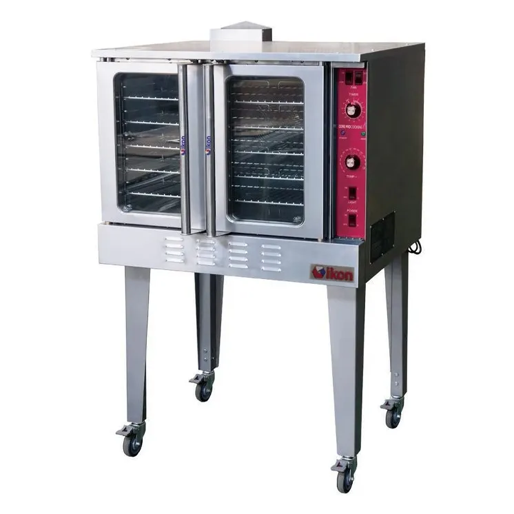 IKON IECO Single Deck Full Size Electric Convection Oven w/ Standard Depth, 208/240V